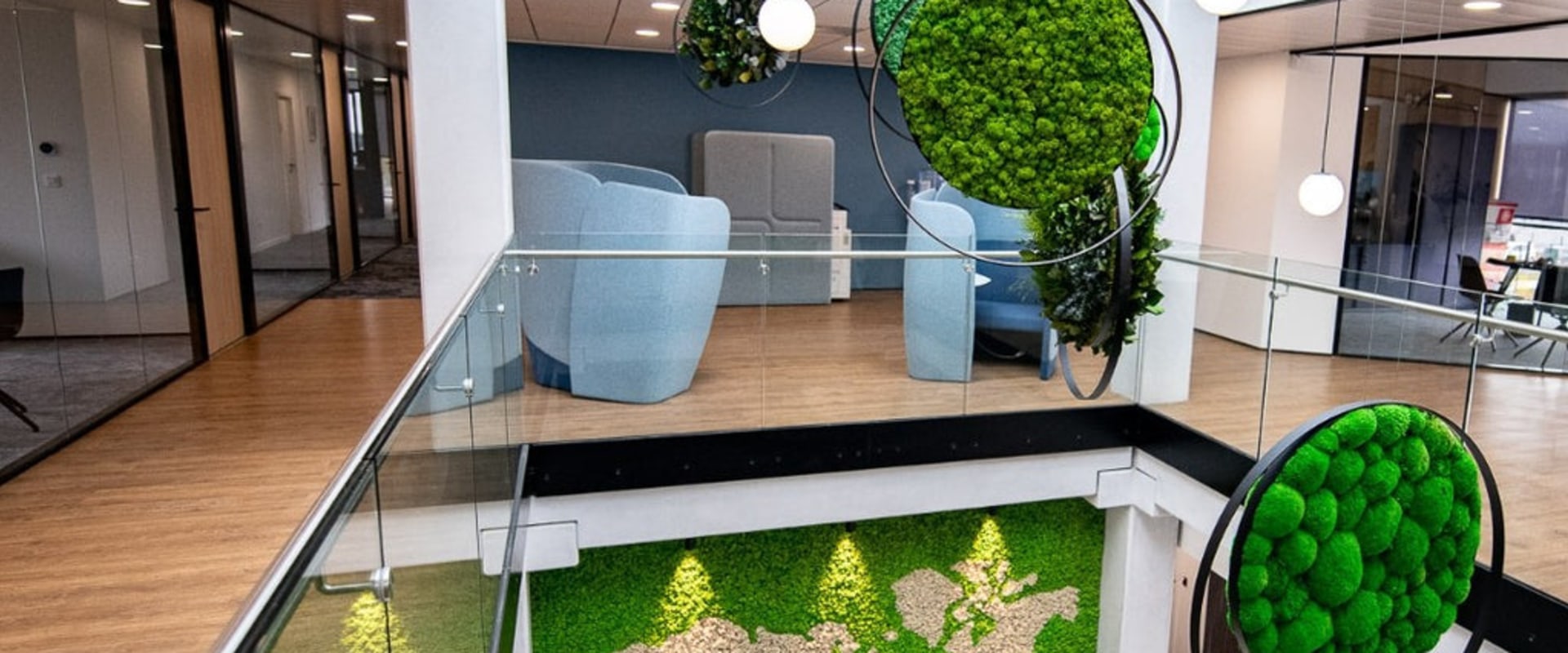 Moss Walls and Vertical Gardens: Incorporating Greenery into Your Office Space